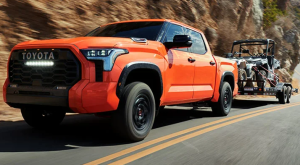 Orange Toyota Tundra in Baltimore, MD
