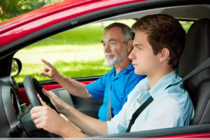 Student driver in Baltimore, MD