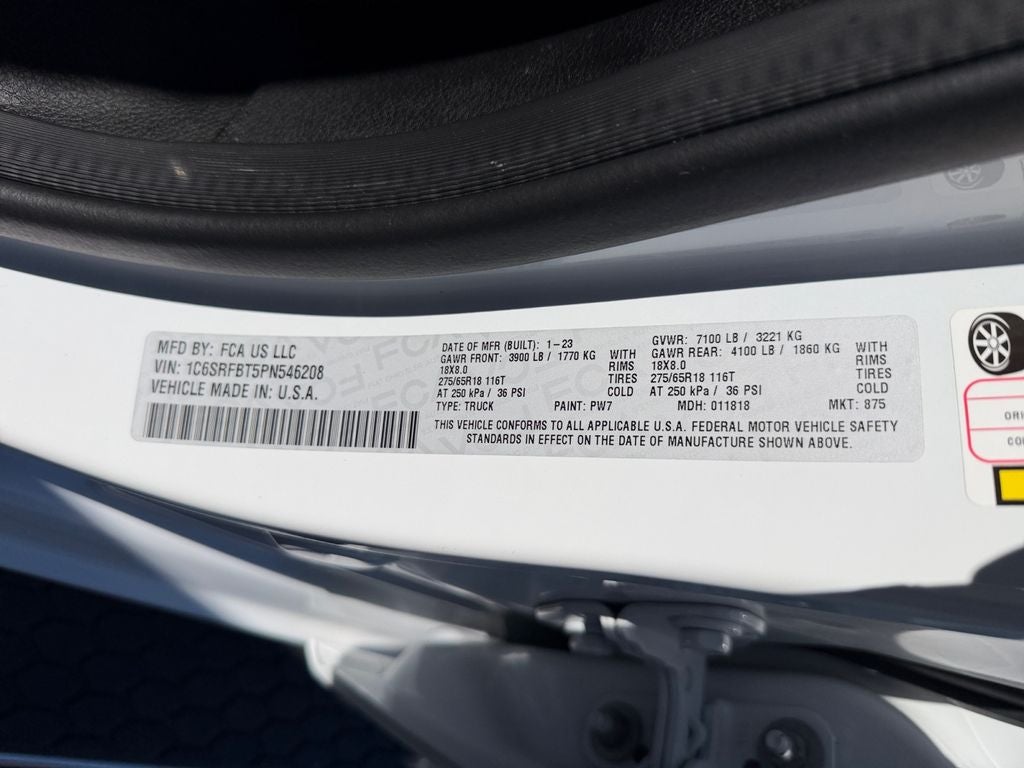 2023 RAM 1500 Big Horn/Lone Star w/5.7l Hemi