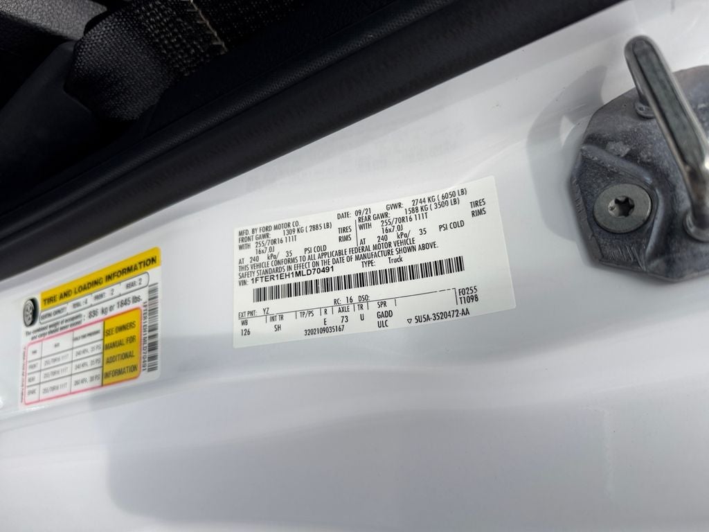 2021 Ford Ranger XL