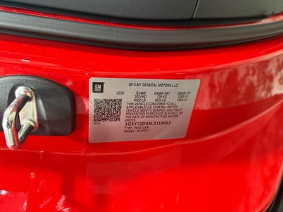 2020 Chevrolet Corvette Stingray 2LT