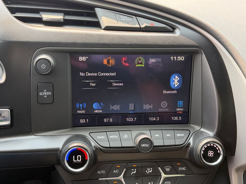 2016 Chevrolet Corvette Stingray Z51 1LT