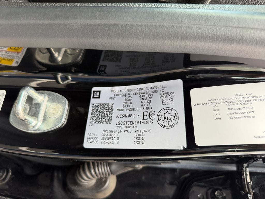 2021 Chevrolet Colorado ZR2 CLEAN CARFAX