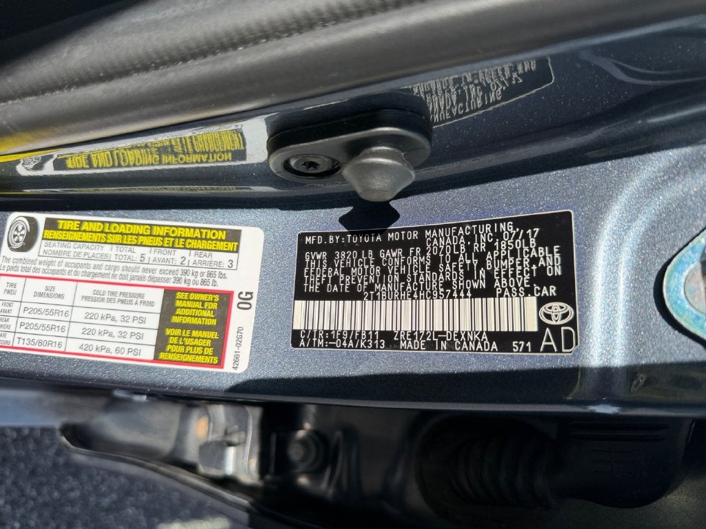 2017 Toyota Corolla LE