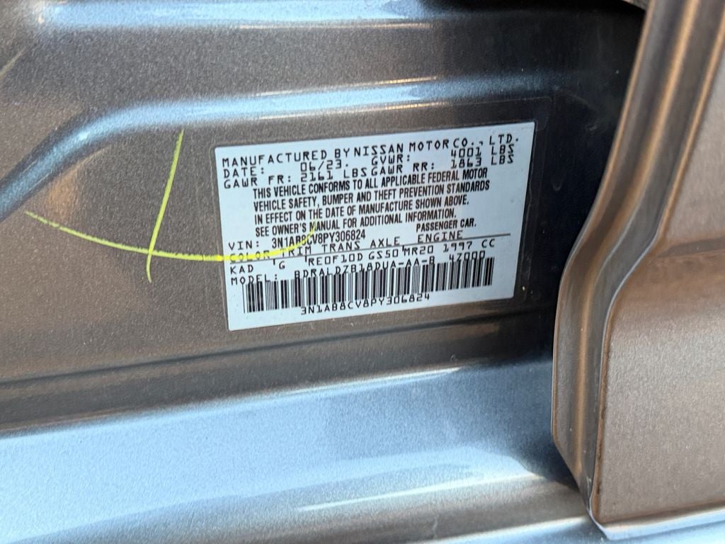 2023 Nissan Sentra SV