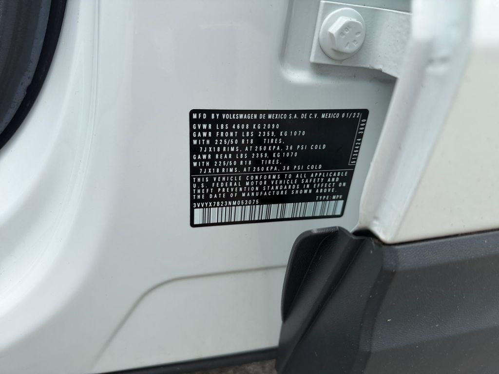 2022 Volkswagen Taos 1.5T SE