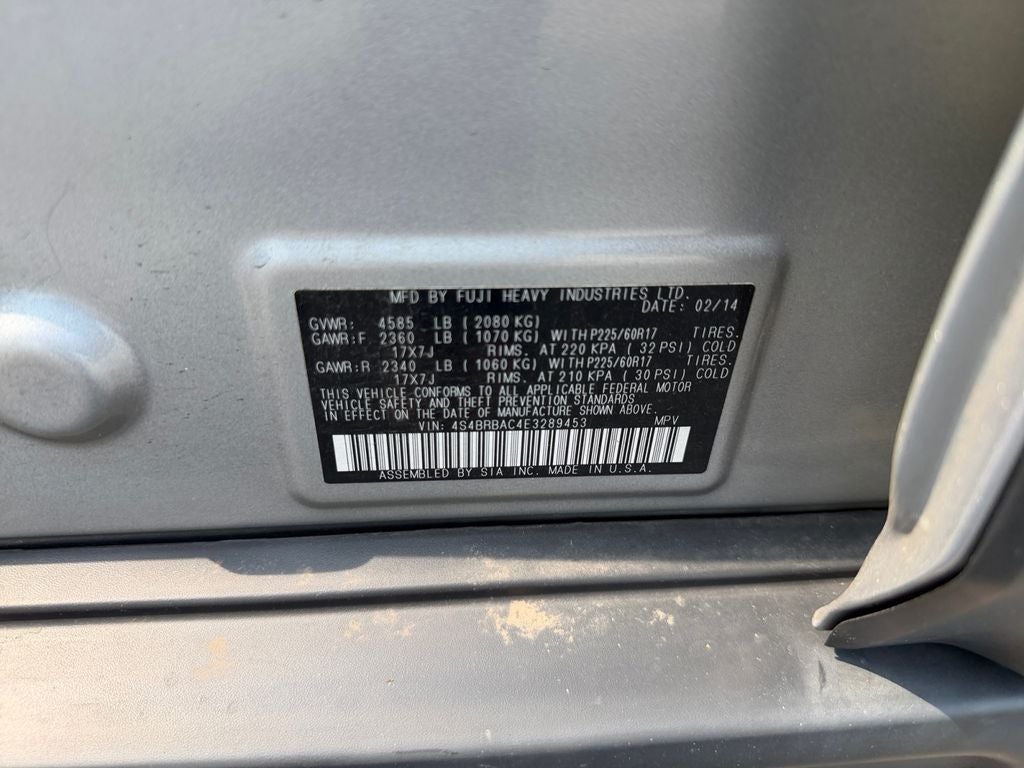 2014 Subaru Outback 2.5i