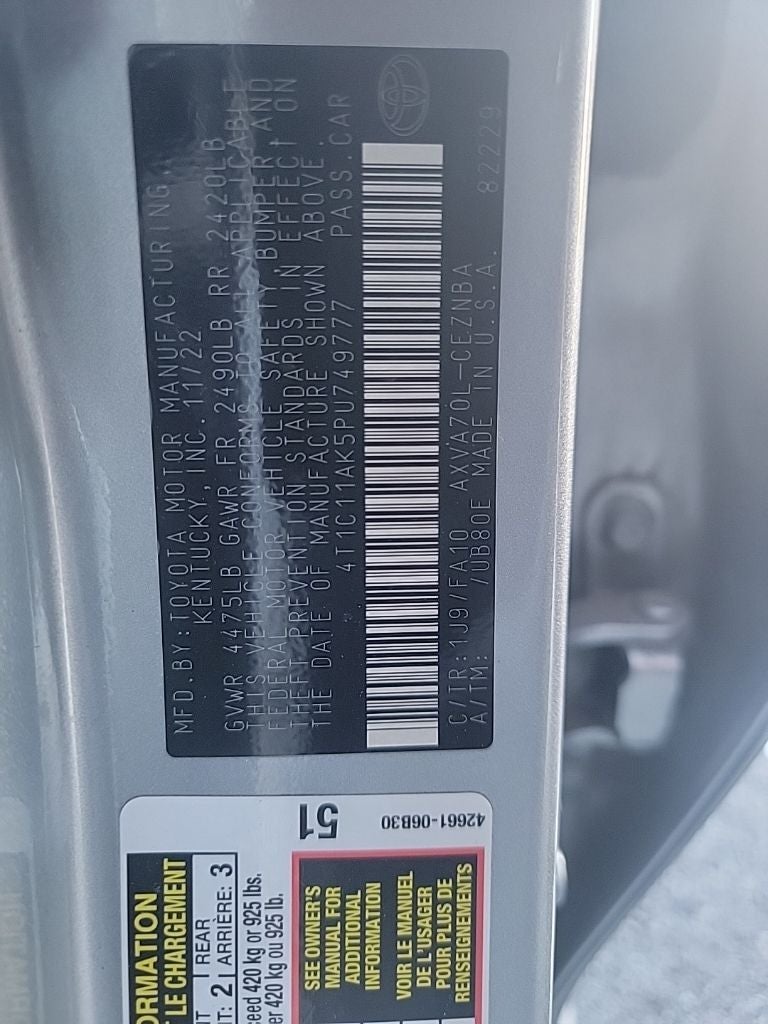 2023 Toyota Camry LE