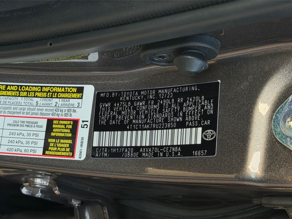 2024 Toyota Camry LE