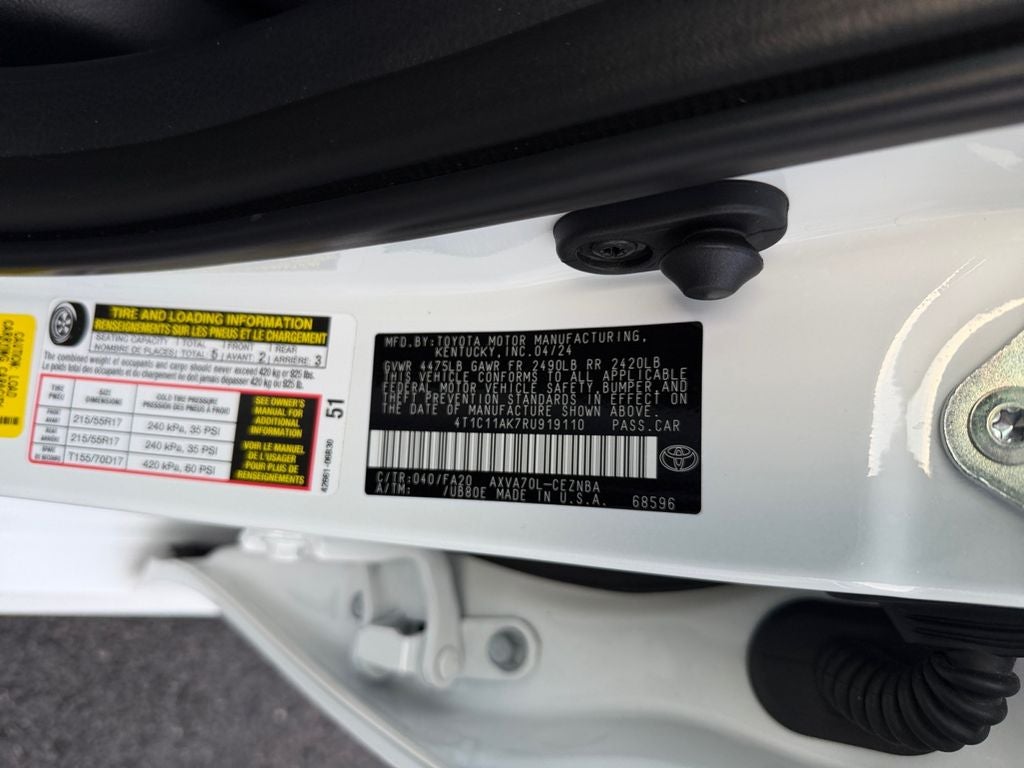 2024 Toyota Camry LE