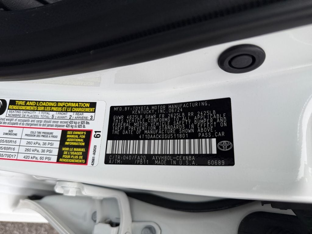 2025 Toyota Camry LE