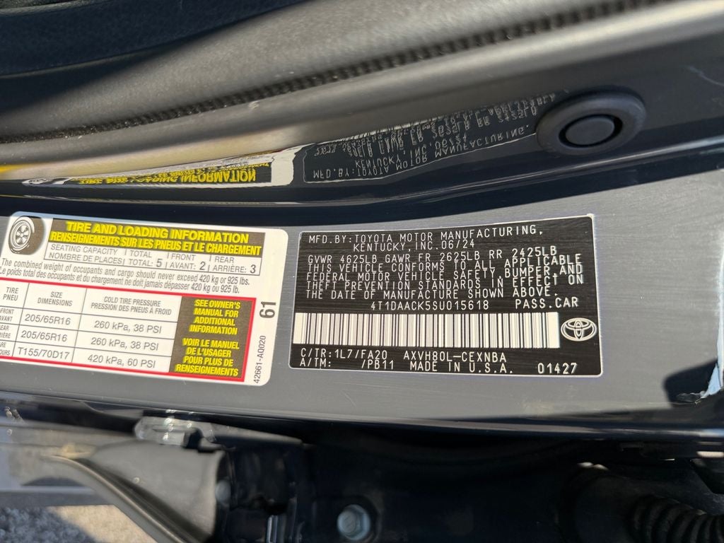 2025 Toyota Camry LE