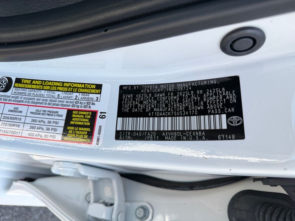 2025 Toyota Camry LE