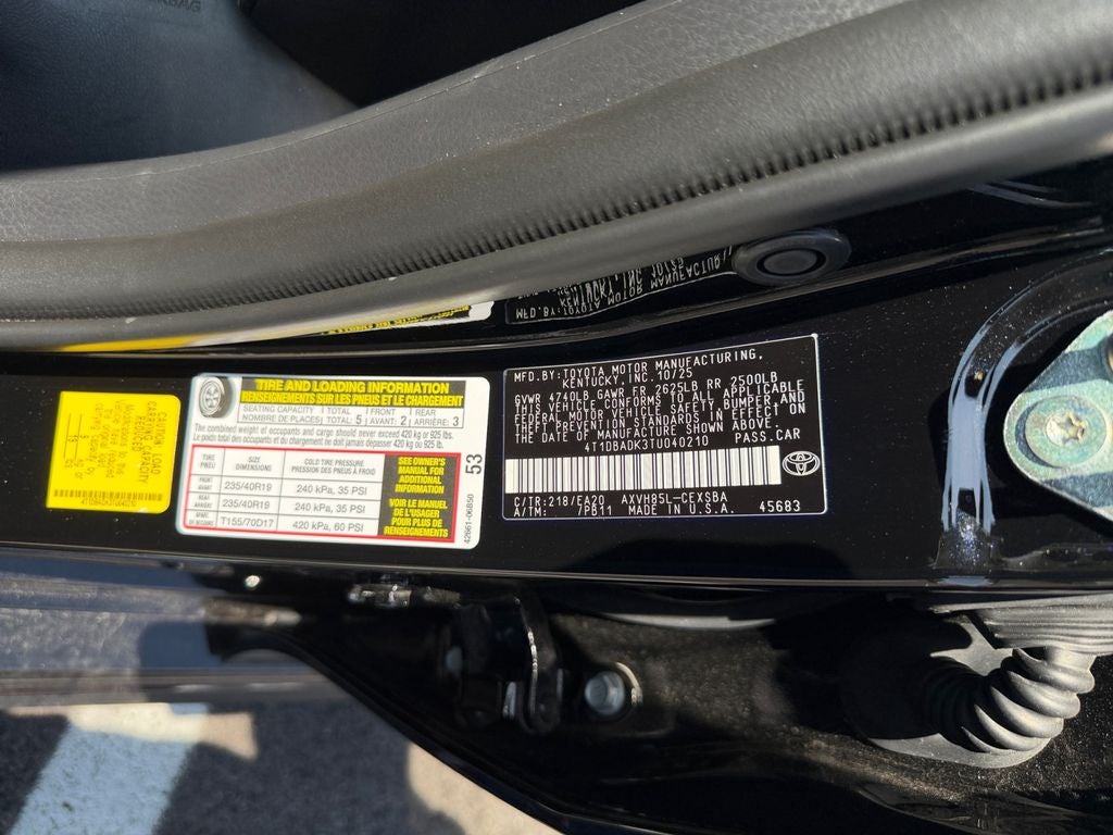 2026 Toyota Camry SE Nightshade