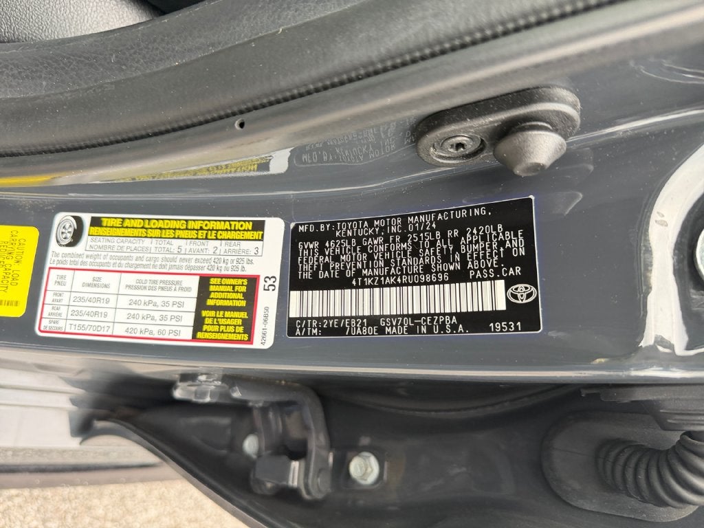2024 Toyota Camry TRD V6