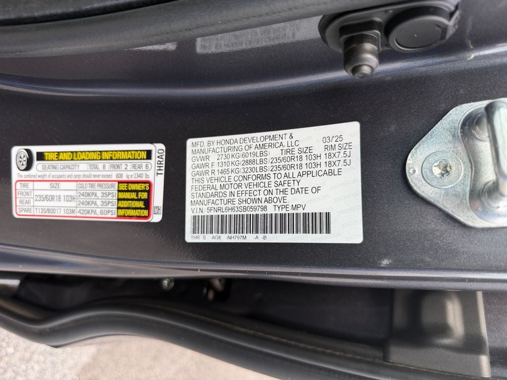 2025 Honda Odyssey EX-L CLEAN CARFAX 1 OWNER