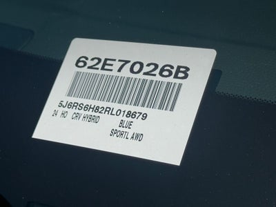 2024 Honda CR-V Hybrid Sport-L