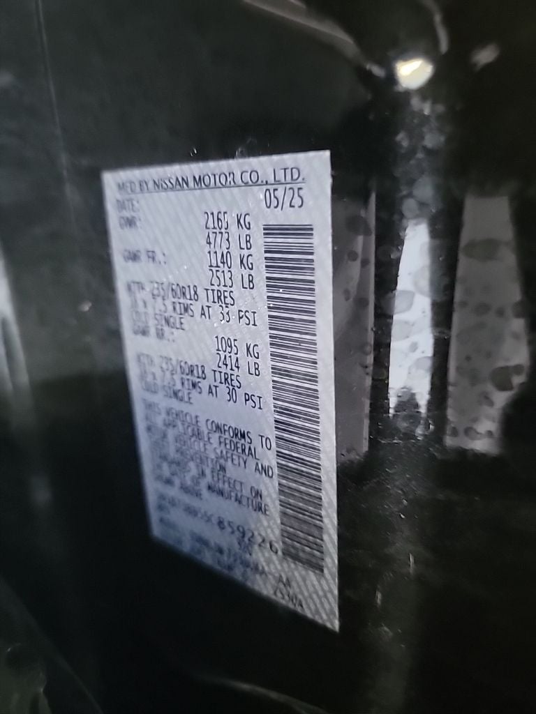 2025 Nissan Rogue SV