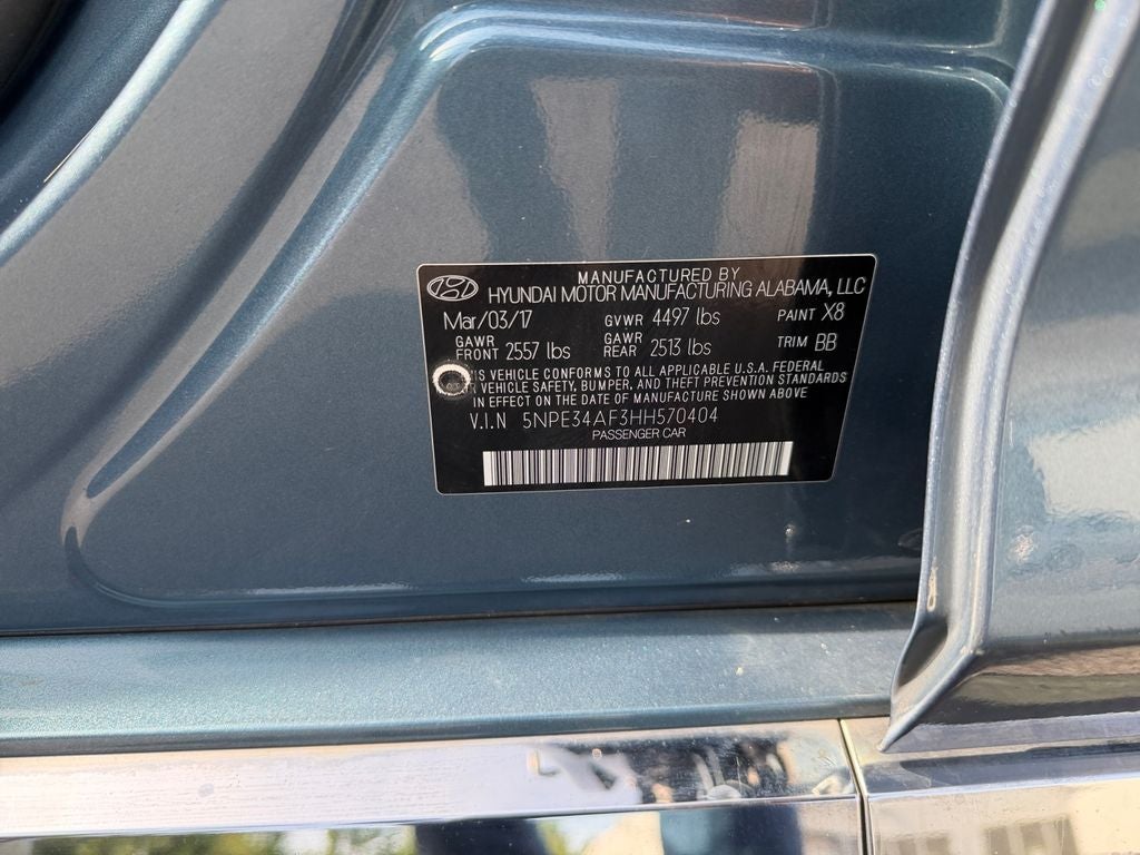2017 Hyundai Sonata Sport