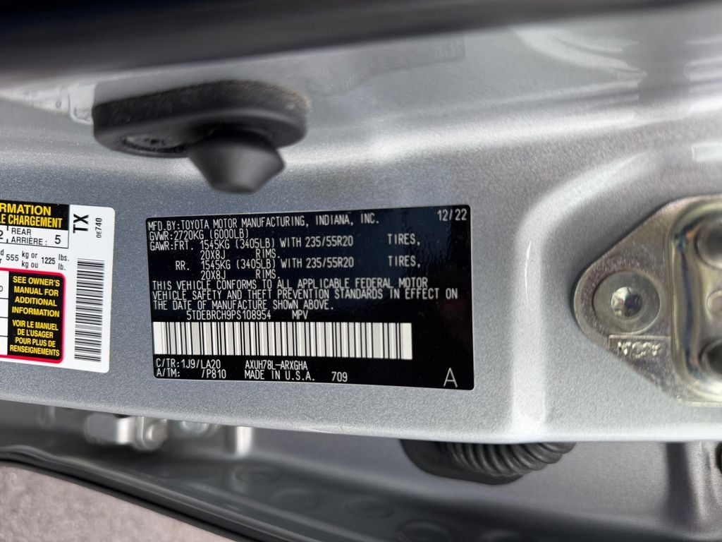 2023 Toyota Highlander Hybrid Platinum JBL AUDIO / PANO ROOF / 360 VIEW MONITOR