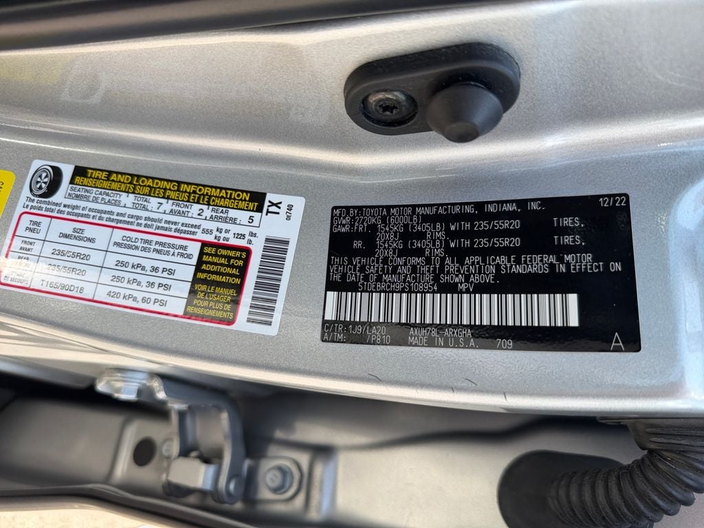 2023 Toyota Highlander Hybrid Platinum JBL AUDIO / PANO ROOF / 360 VIEW MONITOR