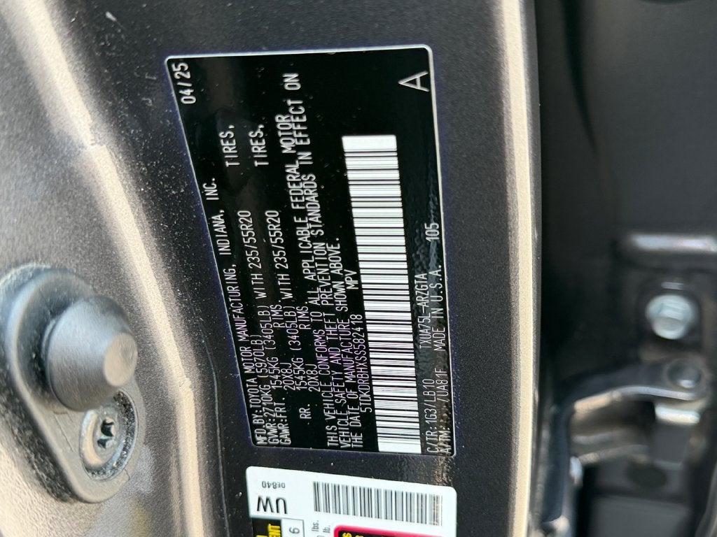 2025 Toyota Highlander Limited