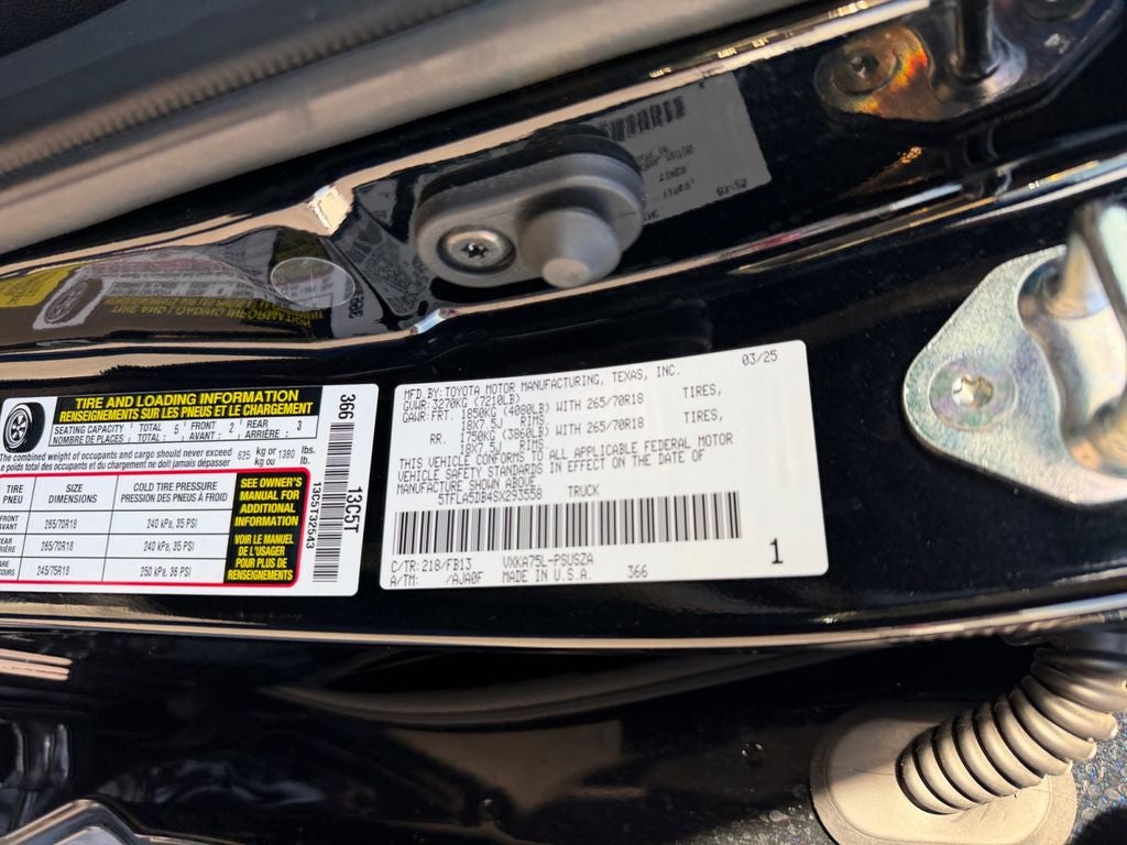 2025 Toyota Tundra SR5