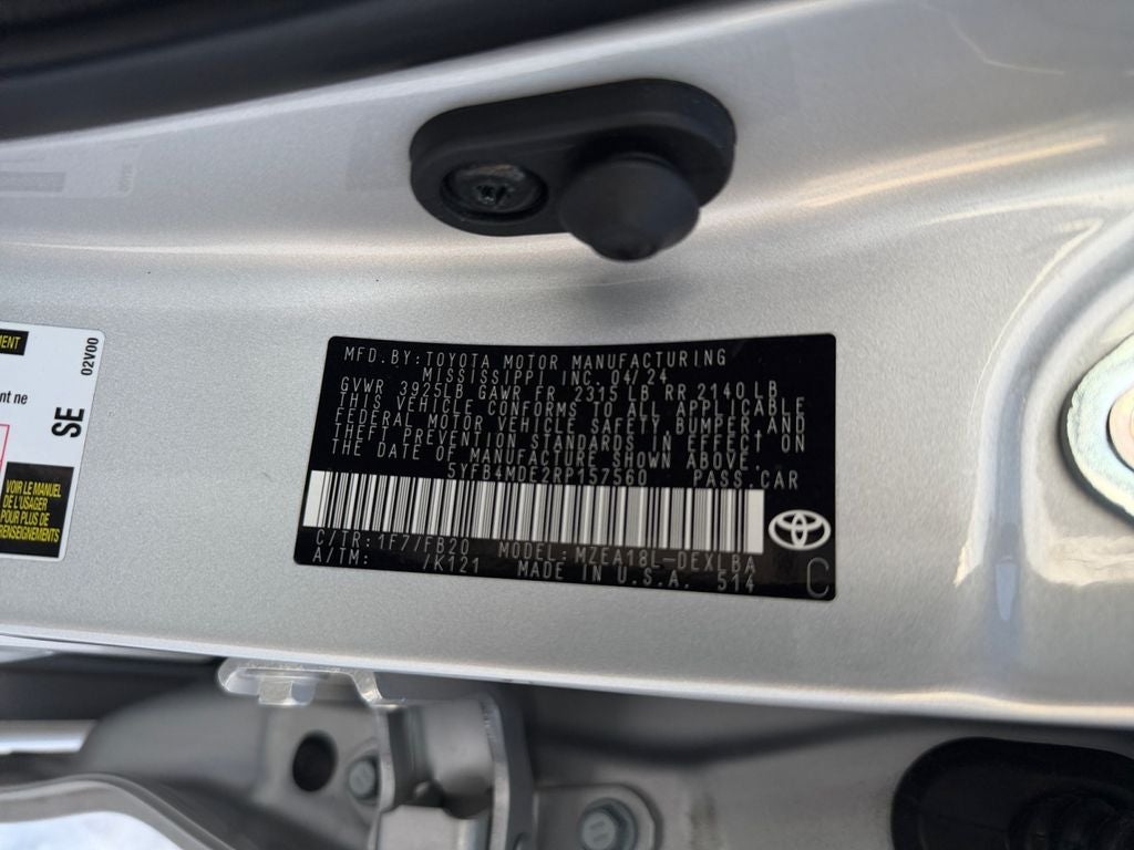 2024 Toyota Corolla LE