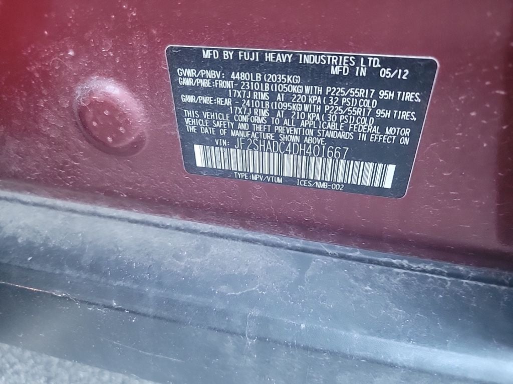 2013 Subaru Forester 2.5X Premium