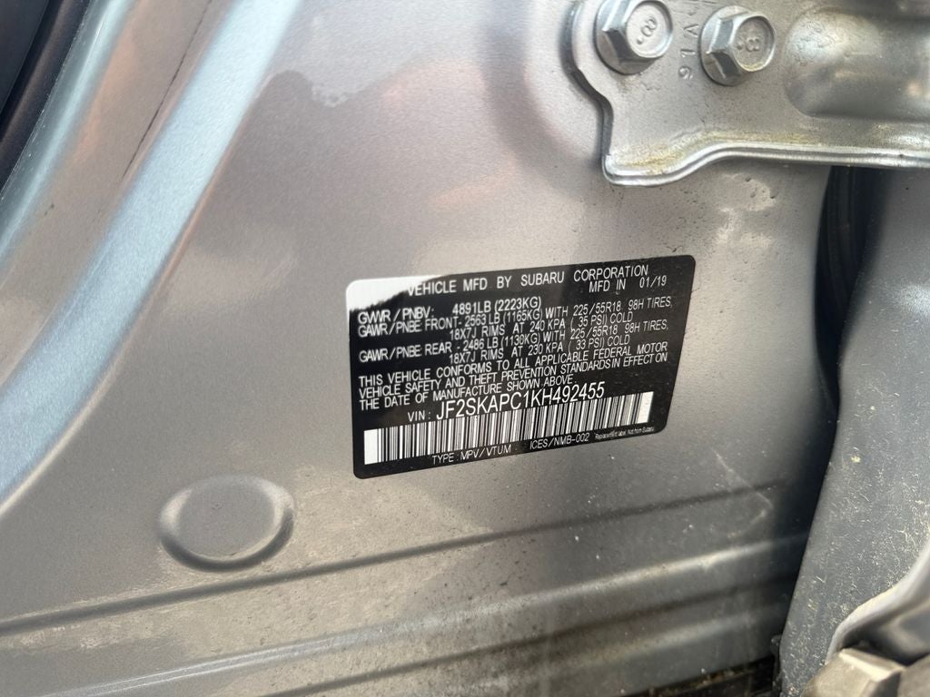 2019 Subaru Forester Sport