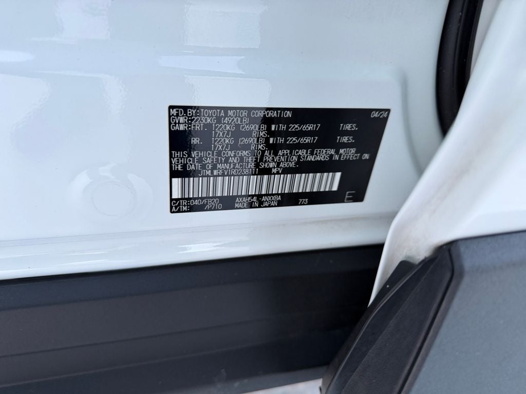 2024 Toyota RAV4 Hybrid LE