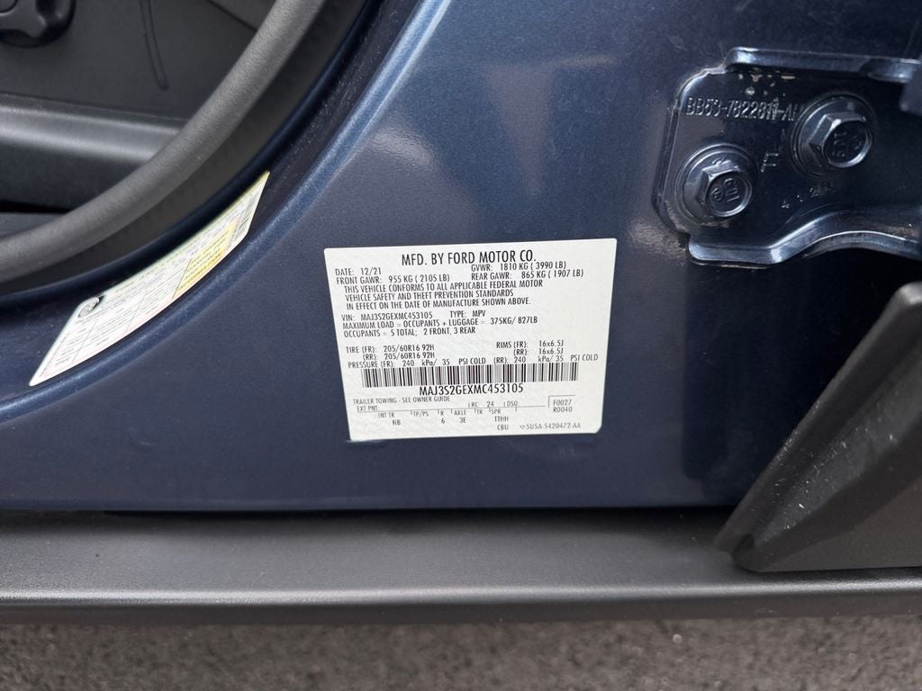2021 Ford EcoSport SE