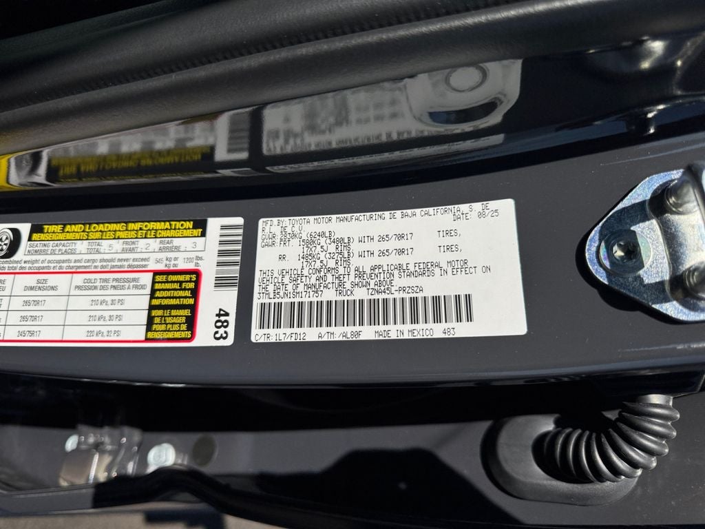 2025 Toyota Tacoma TRD Off-Road