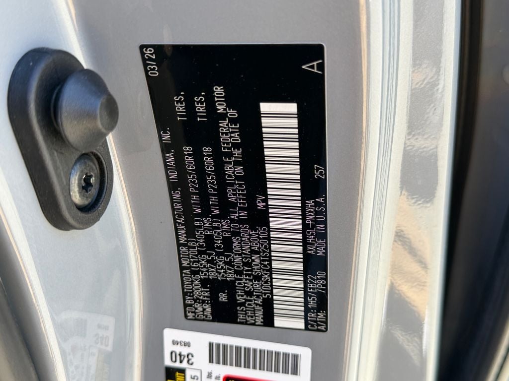 2026 Toyota Sienna Woodland Edition 7 Passenger