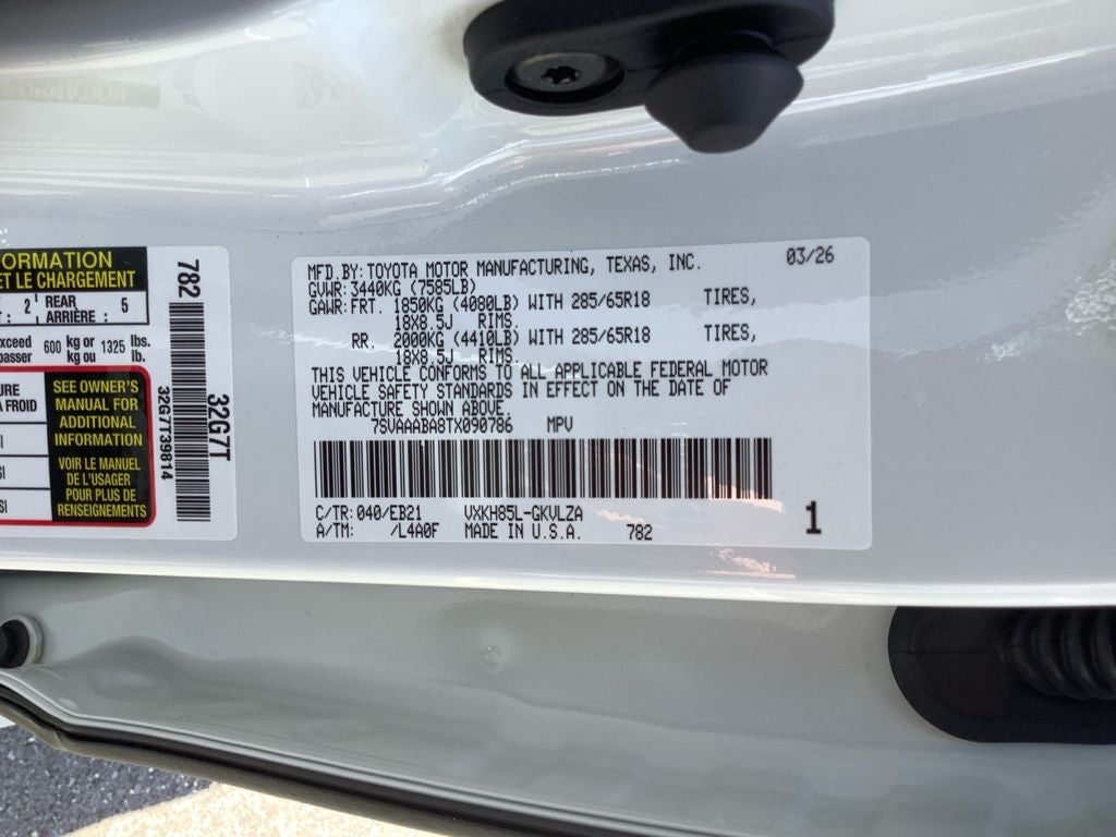 2026 Toyota Sequoia TRD Pro
