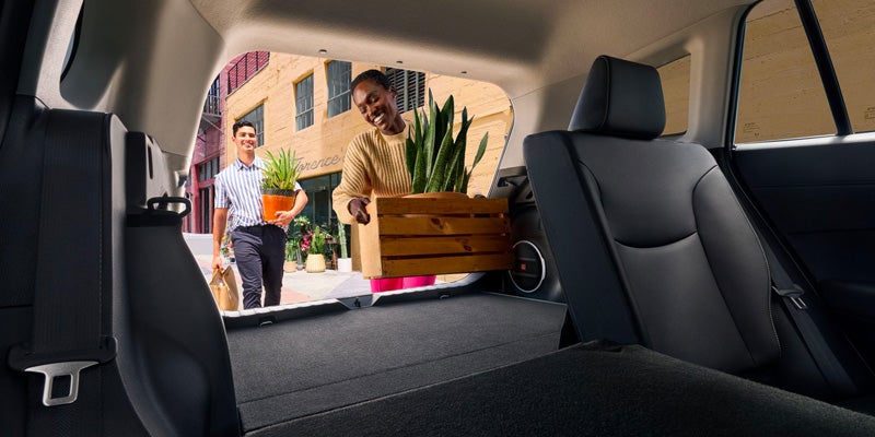 Cargo Space View of 2024 Toyota Corolla Cross Baltimore, MD