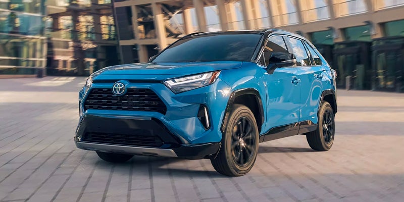 Grille and Front Exterior View of 2024 RAV4 Hybrid Baltimore, MD