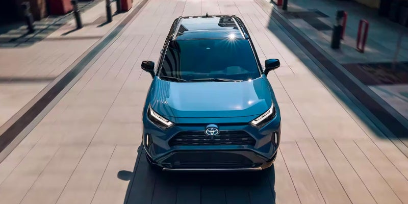 Overhead Exterior View of 2024 RAV4 Hybrid Baltimore, MD