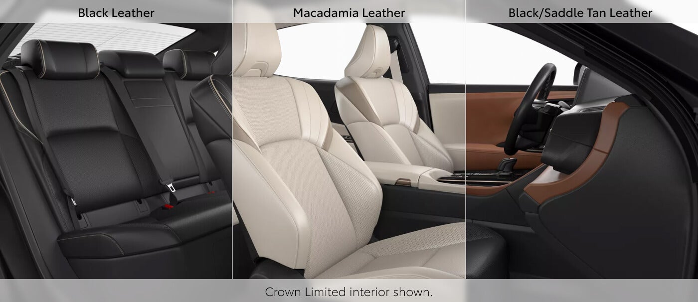 Toyota Crown Interior Features by Trim
