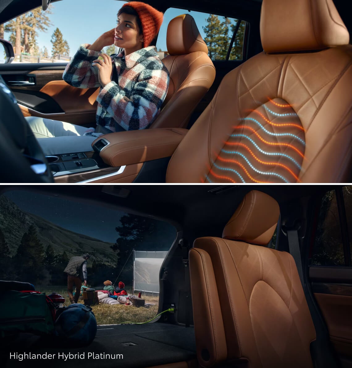 Toyota Highlander Interior Safety Systems