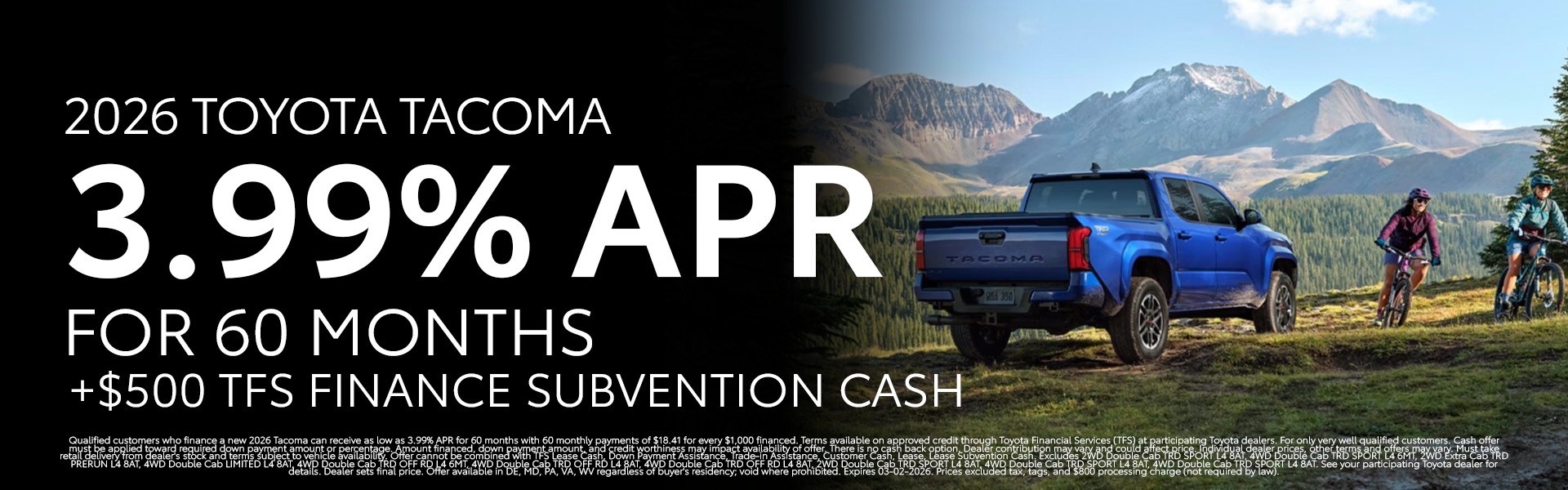 New 2026 Tacoma
