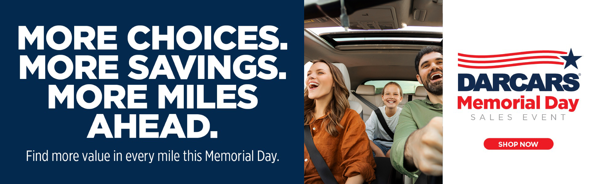 DARCARS Memorial Day Sales Event