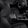 RAV4 SE: Black Fabric With Blue