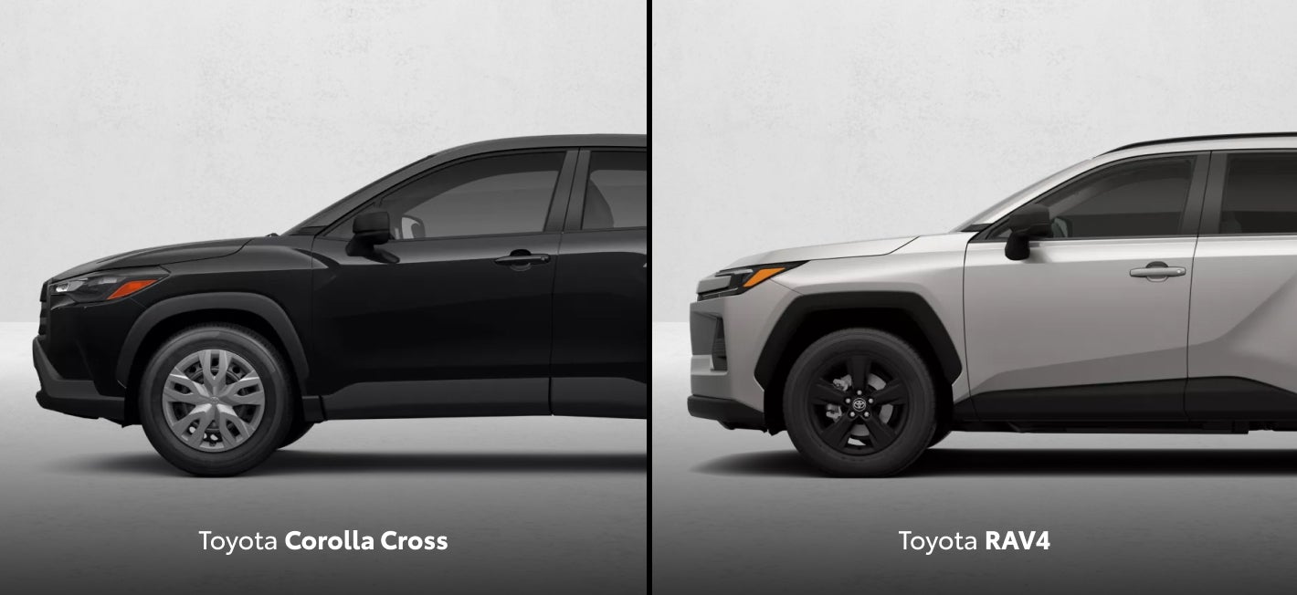 Toyota Corolla Cross vs. Toyota RAV4: Which Value-Driven SUV is Best