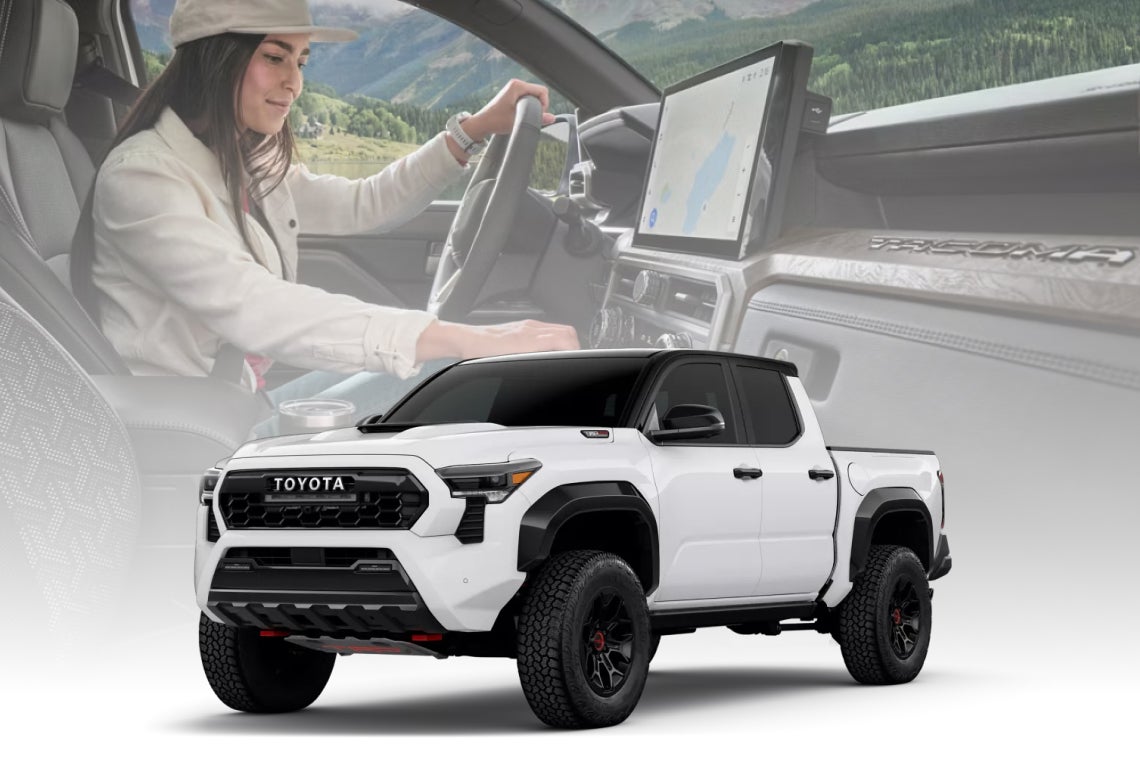 Get Into a Capable New Toyota Tacoma Today