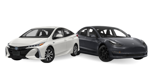 2022 Toyota Prius Prime vs. Tesla Model 3 Baltimore, MD