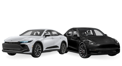 2023 Toyota Crown vs. Tesla Model Y Baltimore, MD