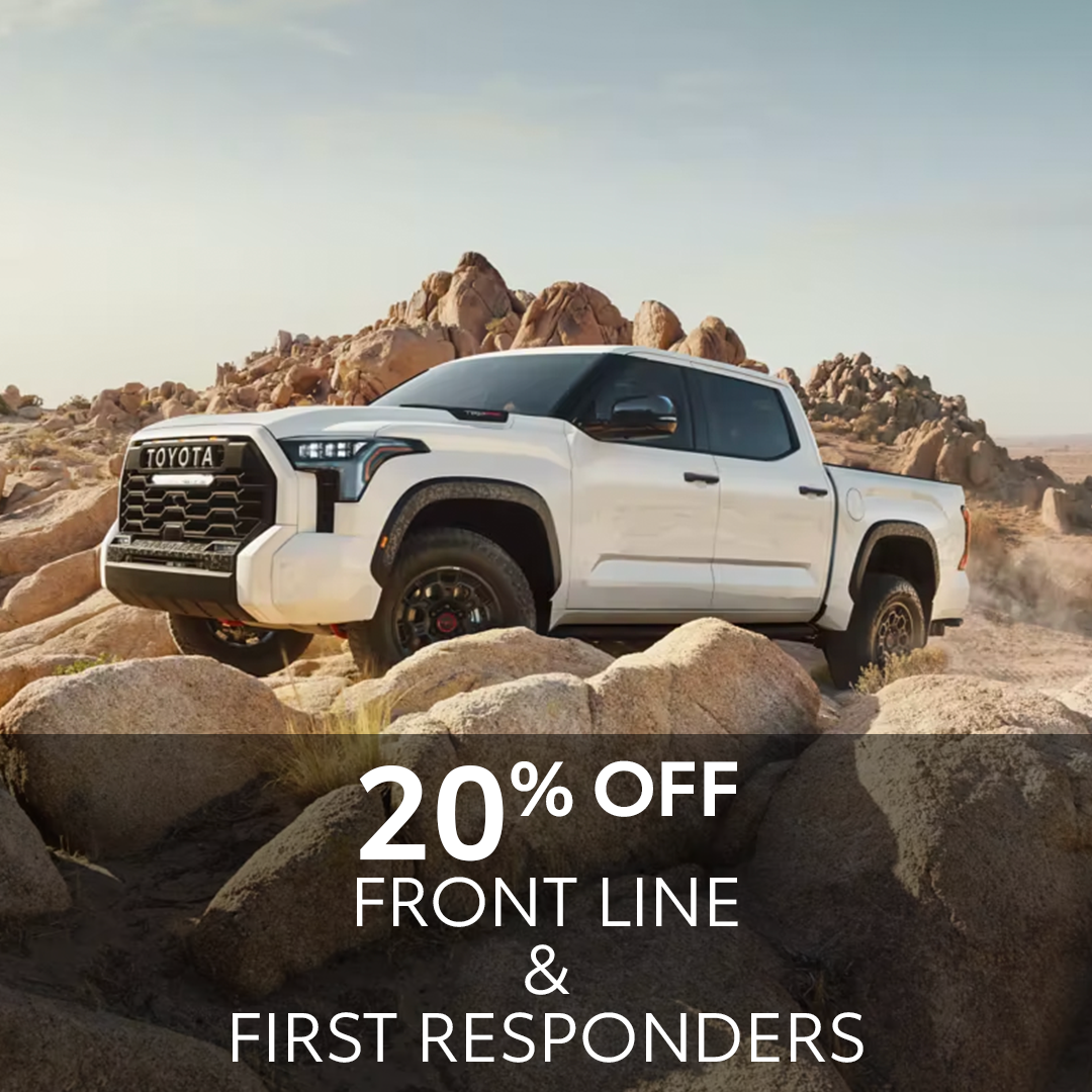 Front Line & First Responders Discount